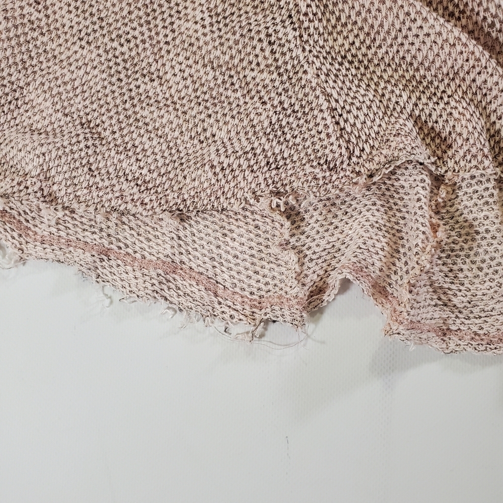 2455 * Basil Lola Lace Crochet Overlay Sleeveless Top Light Pink Blush Size M - Picture 7 of 9